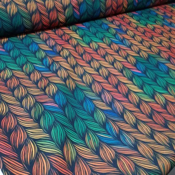 Etnik Desenli Fon Perde K581 E - Kumaşı Kalındır Duck Bezi Değildir.- Siyah-Sarı-Kahve-Çok Renkli