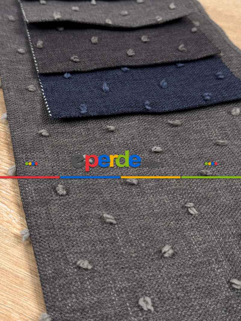 Yatak Odası - 11 Farklı Renk Ponponlu Keten Fon Perde