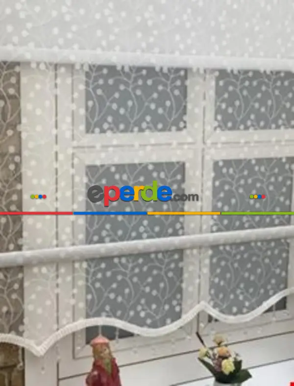 Yeni Sezon 1. Kalite Çift Mekanizmalı Tül Stor