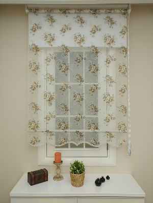 Çift Sistem Tül Stor Perde Clısson Series 1649- Vizon Rengi-ekru-hardal-hardal Sarısı