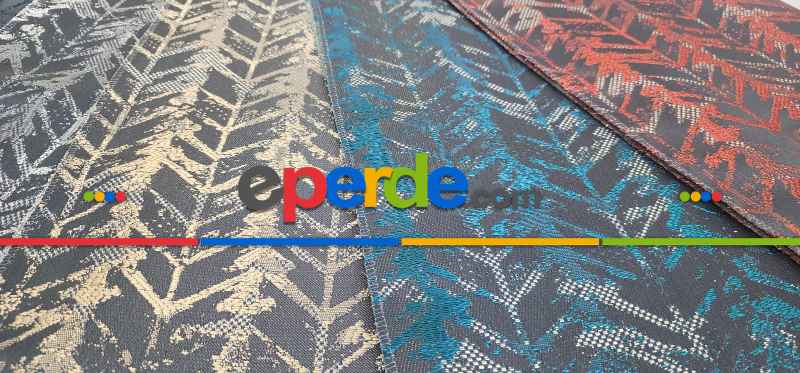 Taç Yarım Pırıltı Zigzag Model Pano Fon Perde 70cm X 290cm 