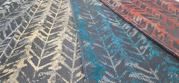 Taç Yarım Pırıltı Zigzag Model Pano Fon Perde 70cm X 290cm 