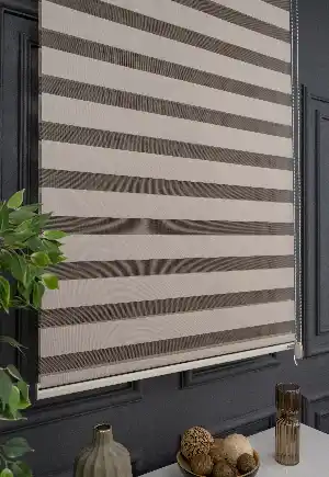 Yüksek Kalite Alüminyum Malzeme, Bej Rengi Zebra,