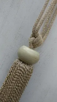 Bej Braçol Perde Bağı- Bej