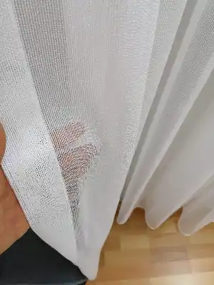 Leor Zırh Güneş Işığında Parlayan Tül Perde - Sedef