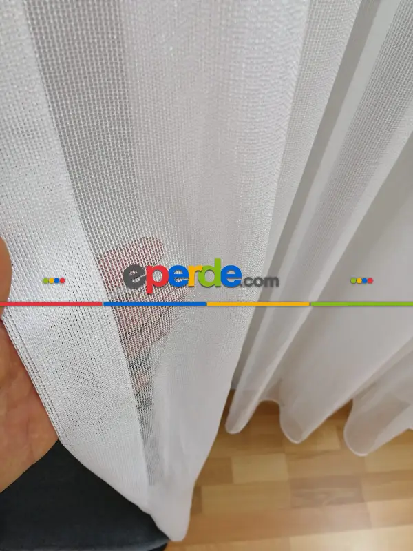 Oturma Odası - Leor Zırh Güneş Işığında Parlayan Tül Perde - Sedef