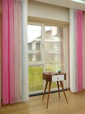 1. Kalite Çizgili Tül Dikey Zebra Perde - Ft-19 Pembe , Ft-05 Pudra , Ft-24 Buz Mavisi , Ft-02 Ekru- Krem Açık-mavi Açık-şeker Pembe-pudra