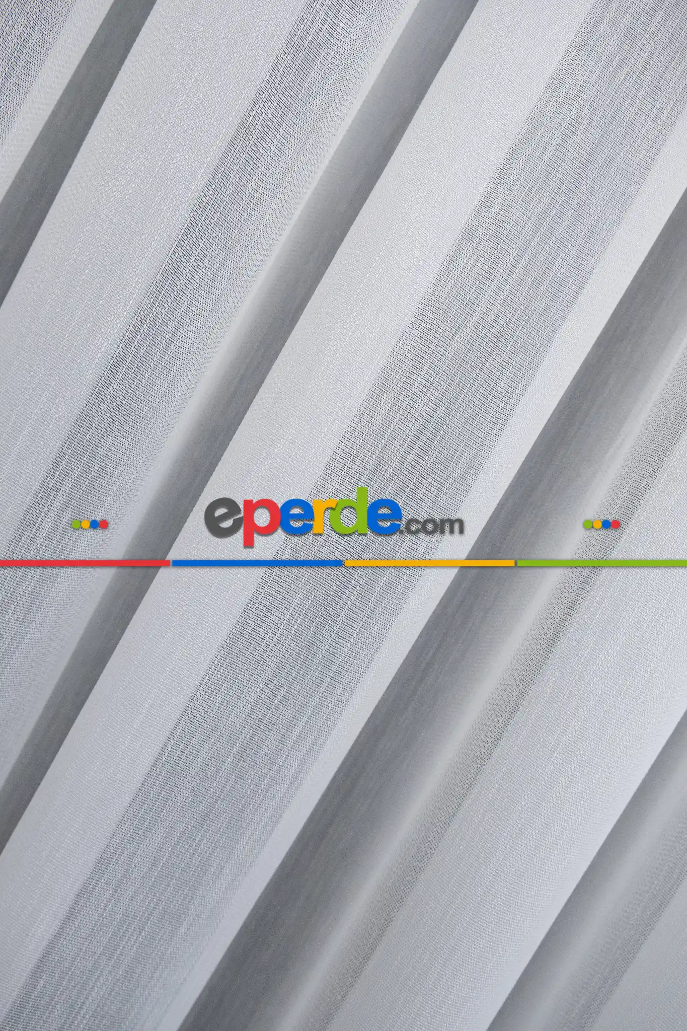 Salon Tül Perde - Bambu Tül İpek Yumuşaklığında Beyaz Tül Armür Dokuma - Yüksek Kalite