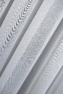 Oturma Odası - Bambu Tül İpek Yumuşaklığında Kırık Beyaz Tül Armür Dokuma - Yüksek Kalite