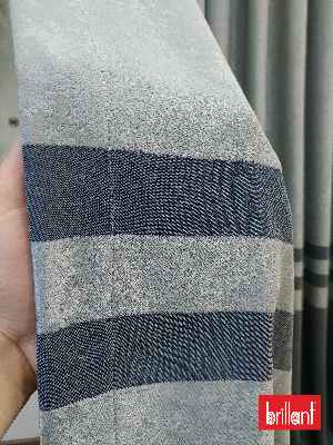 Brillant Süet Pano Fon Perde 180cm Yeni Sezon- Mavi Grimsi-antrasit