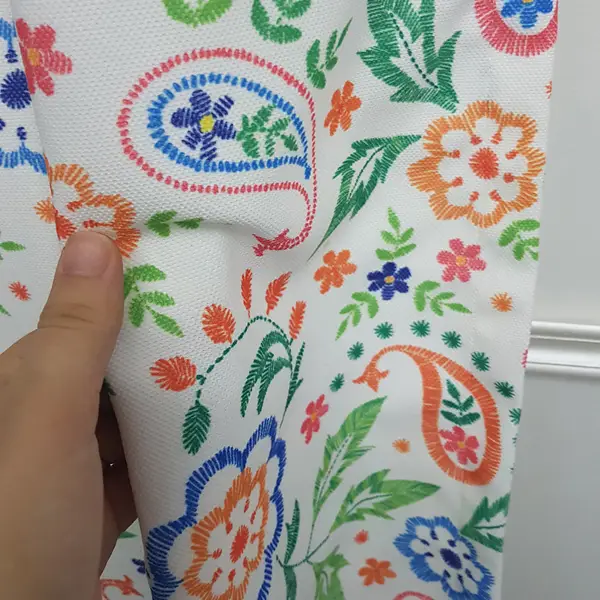 Mutfak Fon Perde- Beyaz