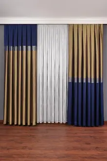 Yatak Odası Lacivert Düz Bordürlü Fon Perde, Adet Fiyatıdır, İstediğiniz Boy Ölçüsünde Dikilir, Eni 50 ila 100cm Arası Seçenekler, Sık Piledir. 50cm X 1cm 