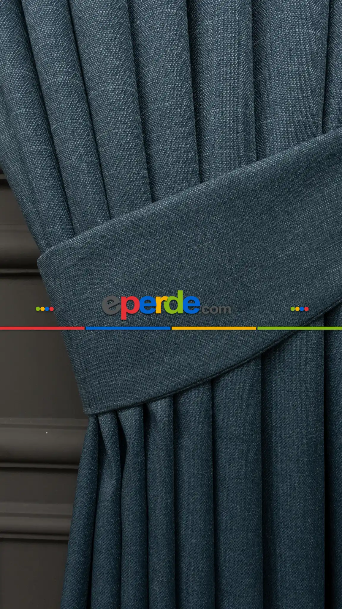 Salon Keten Fon Perde- Beyaz-Bej-Altın-Açık Yeşil-Gri Açık-Gri Koyu-Açık Vizon-Acı Kahve-Antrasit