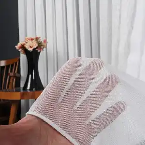 Her Eve Uyum Sağlayan Klasik Ekru Düz Tül Perde