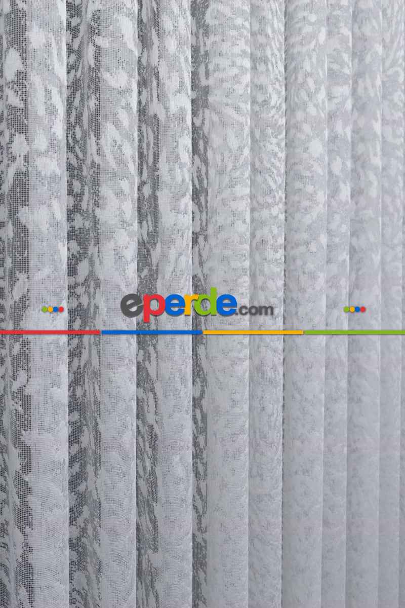 Kardelen Desen Tasarım Model Tül Perde