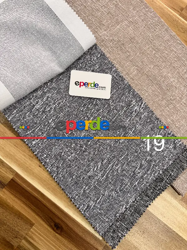 Yatak Odası - 20 Renk Düz Keten Fon Perde - Ağır Gramajlı Premium Kalite Serisi