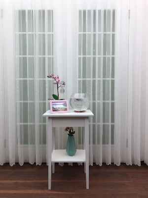 Özel Örme Dokulu Tül Perde 100% Orjinal Ürün- Ekru