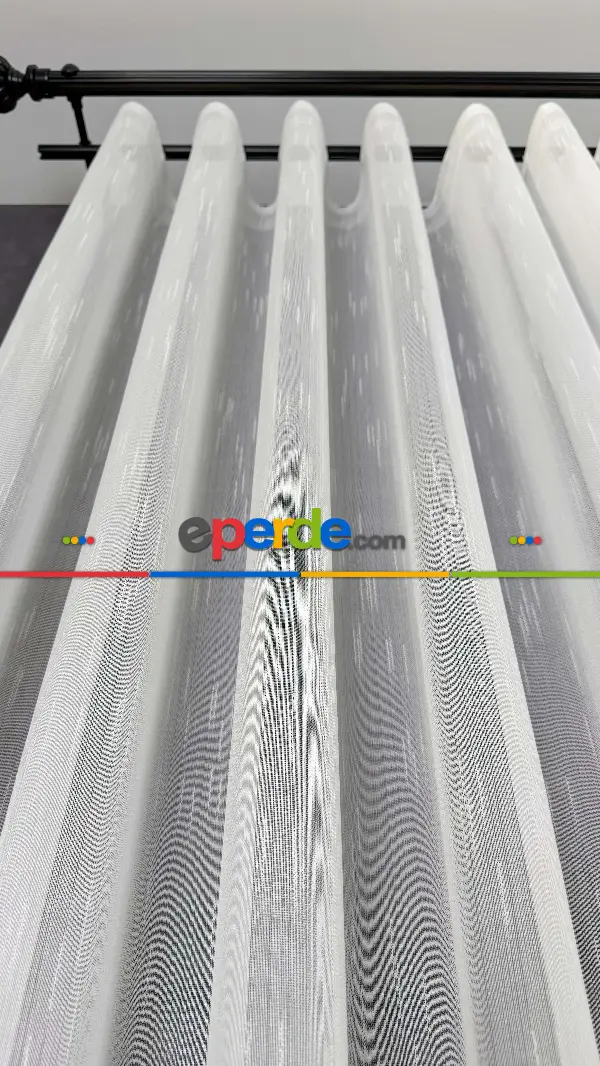 Vakko Şantuk Tül Perde, Premium Seri Ağır Gramajlı