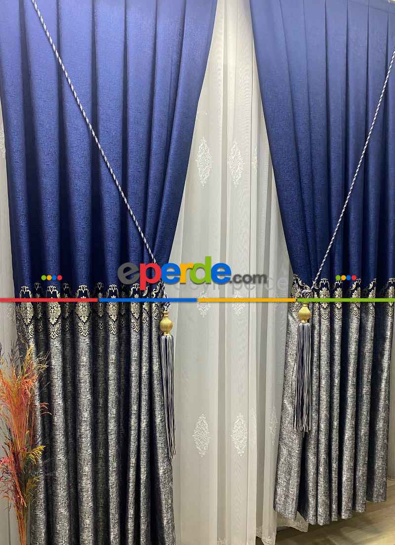Salon - Pano Fon Perde - Yeni Model - Pano Perde
