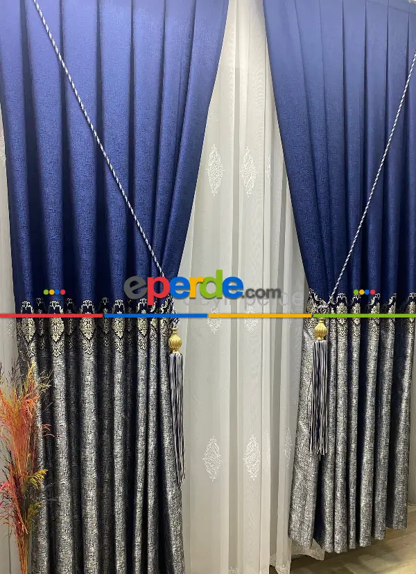 Salon - Pano Fon Perde - Yeni Model - Pano Perde