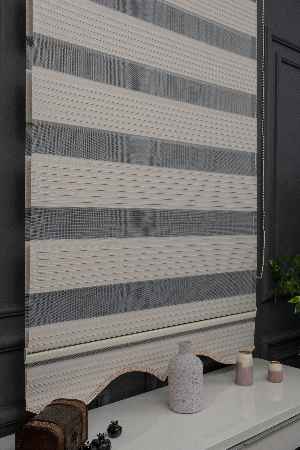 Zebra Perde - Geniş Pileli Zebra Perde