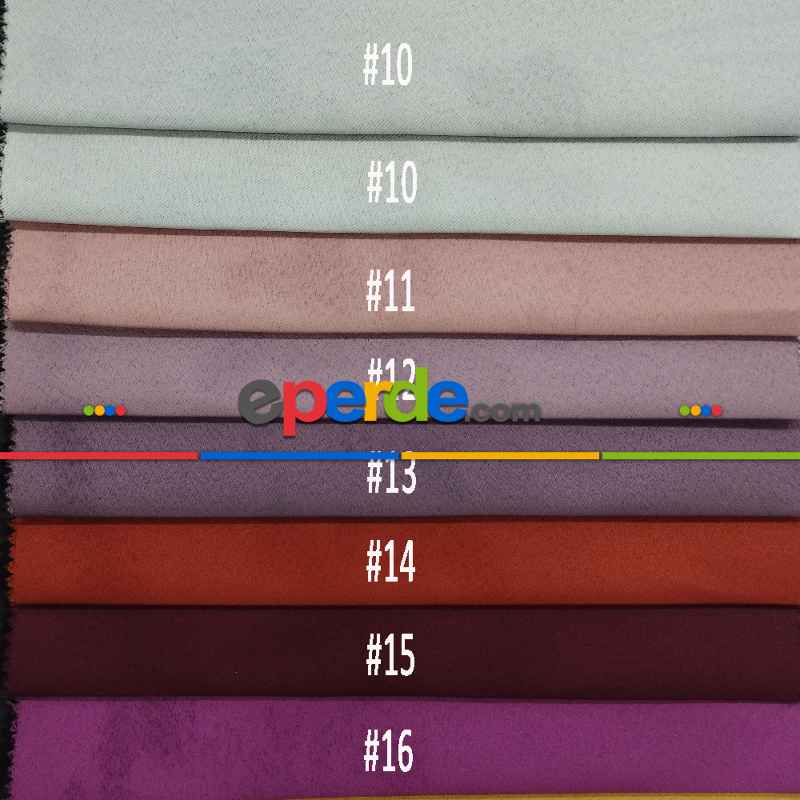 Yatak Odası - Geniş Enli Blackout Karartma Perdeler 33 Renkli - Siyah Krem Kahve Antrasit Mavi Perdeler