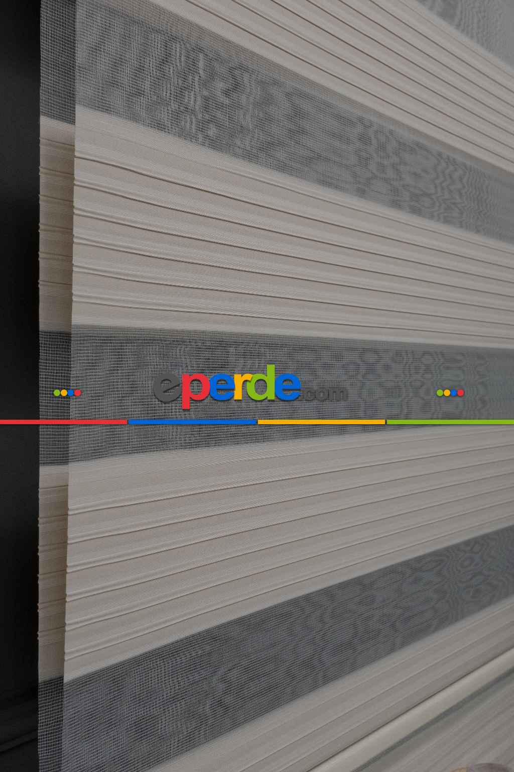 Zebra Perde - Geniş Pileli Zebra Perde