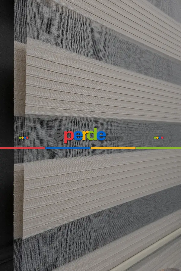 Zebra Perde - Geniş Pileli Zebra Perde