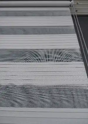 Antrasit Rengi Yüksek Kalite Pliseli Zebra