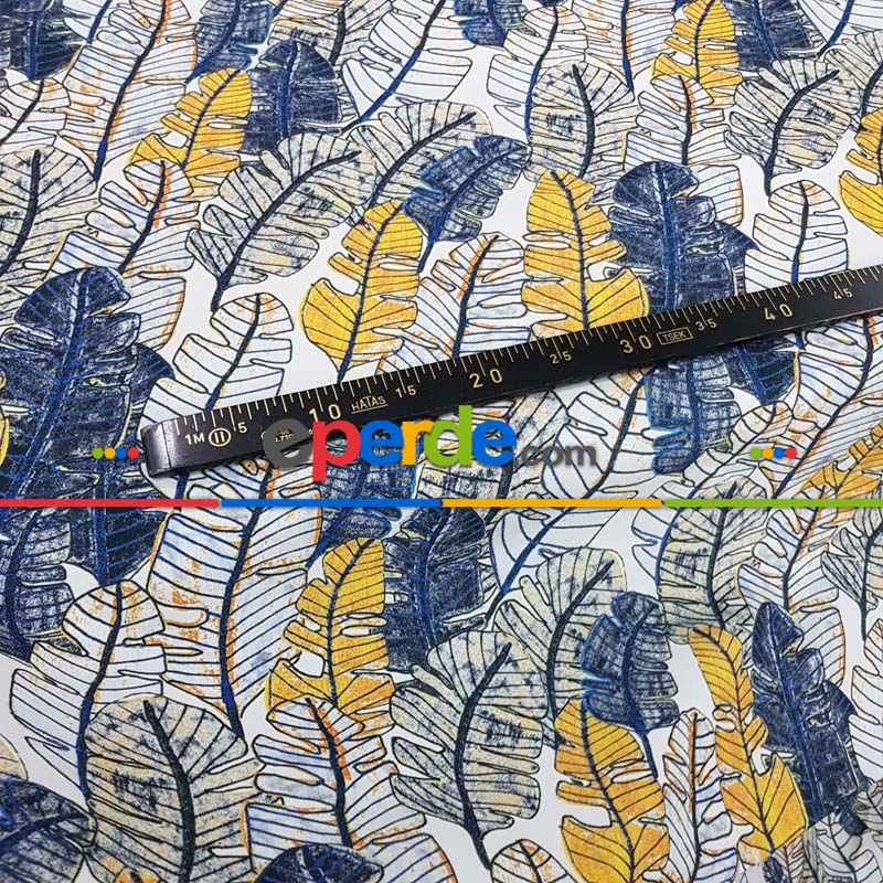 Mutfak Fon Perde Baskılı Evm737- Siyah