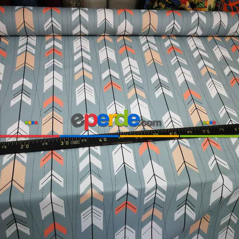 Pop Art Fon Perde K395 P - Kumaşı Kalındır Duck Bezi Değildir.- Beyaz-Bej-Pembe-Çok Renkli-Gül Pembe