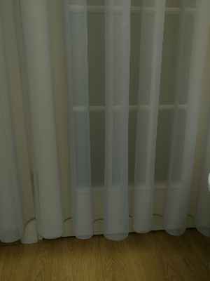 Mutfak - Açık Gri Tergal Vual Düz Tül Perde Elit Ürün