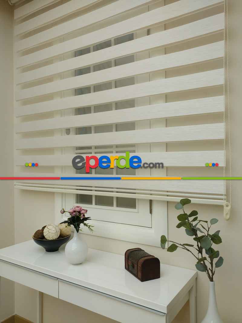 Zebra Perde -bambu Zebra (eco Serisi )- Ekru