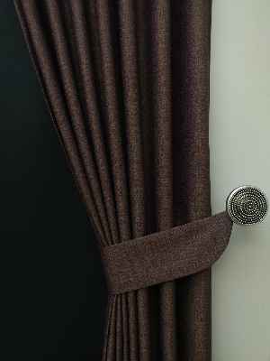 Koyu Mor Jakar Fon Perde