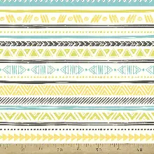 Popart Desenli Fon Perde Evm353-1 Kumaşı Kalındır Duck Bezi Değildir- Siyah-Mavi-Sarı-Beyaz