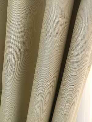 Krem Blackout Düz Fon Perde- Krem