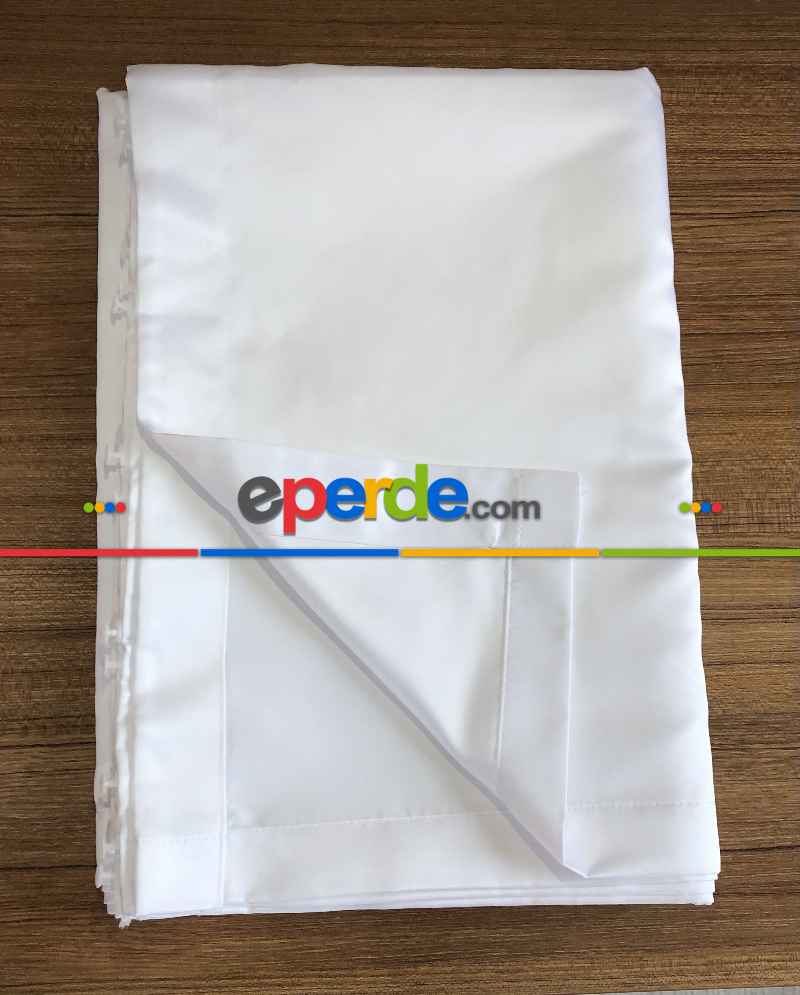 1.kalite Atlas Saten (yere Kadar Camlar İçin)