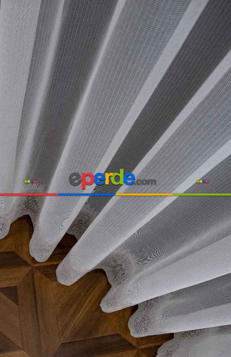 Ara Bant Buzul Desen Tül Yeni Sezon Tasarım Moda Tül