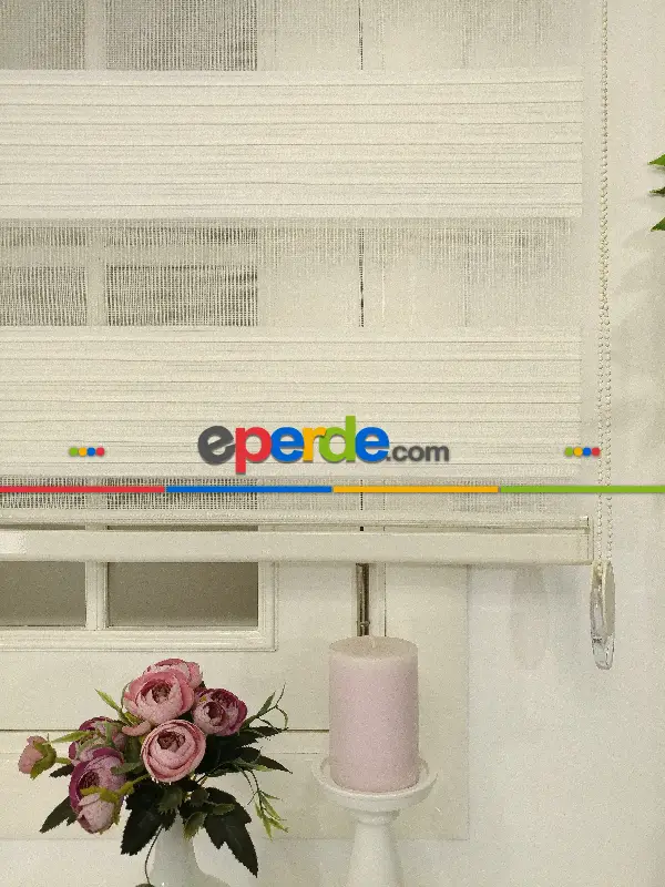 Novaclass Genış Pilili Ekru- Ekru