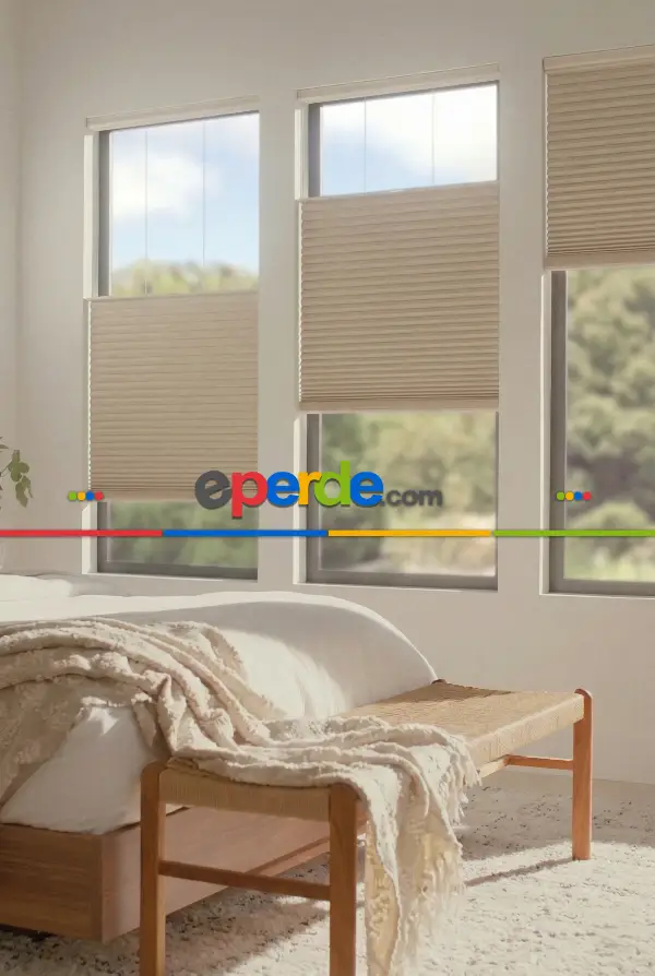 Premium Blackout Plise Perde, Karartma Serisi Cam Balkon Perde