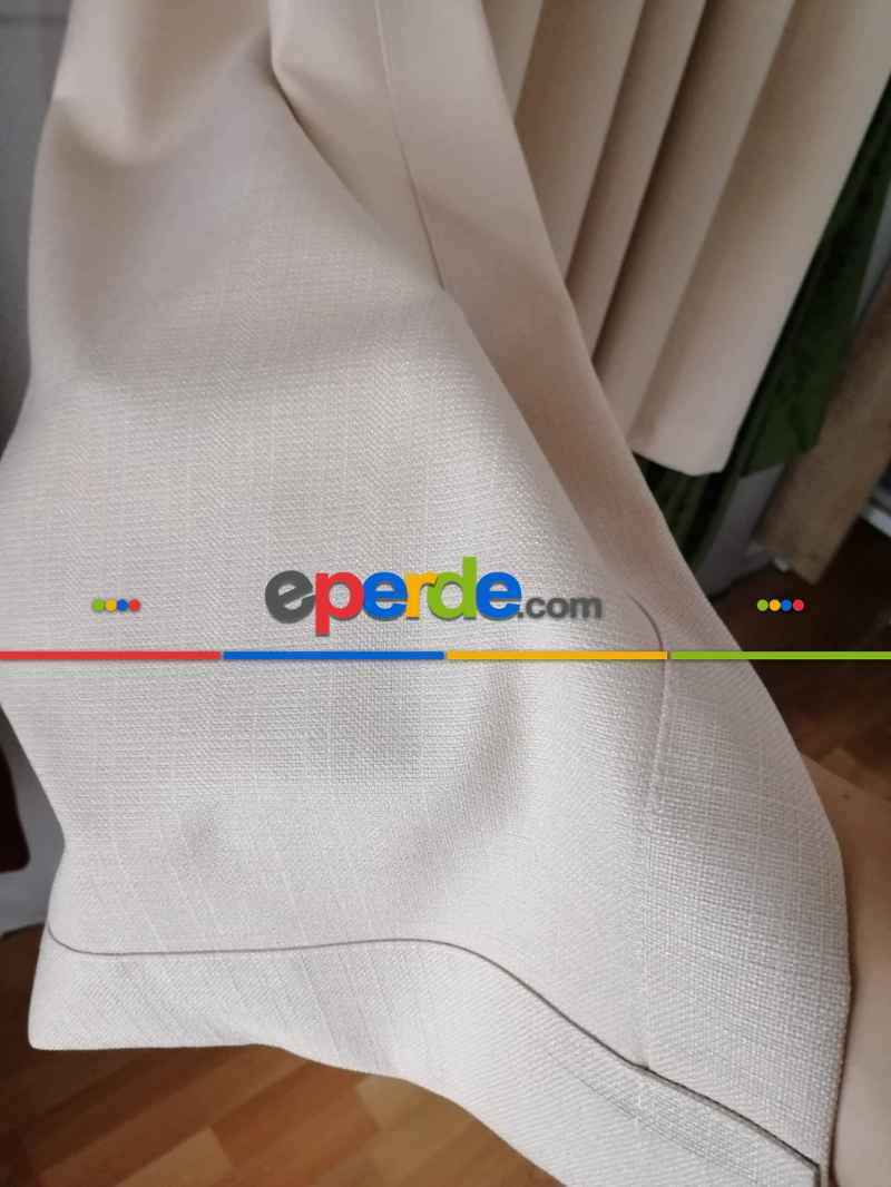 Milpa Keten Düz Fon Perde - 32 Renk Seçekli