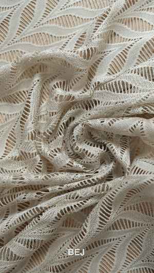 Ekru Nakışlı Tül Perde, Ağır Gramajlı Premium Seri, 7 Renk