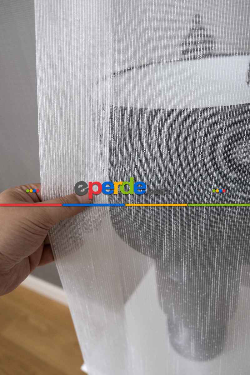 Mutfak - Ütü İstemeyen Şantuk Birinci Kalite Tül Ekru Renk Kırık Beyaz- Ekru