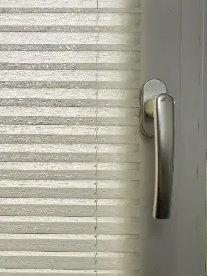 Plisel Perde, Krem Point Serisi Cam Balkon Perdesi 1. Kalite Matkapsız Montaj Yaylı Sistem