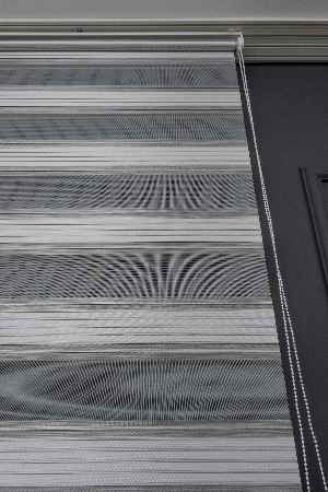 Zebra Perde - Yarım Plise - Degrade Renk Geçişli Zebra Perde