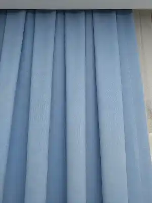Açık Mavi Fon Perde- Mavi Açık