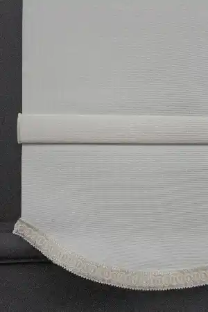 Yatak Odası Stor Perde - Stor Perde Düz Pvc Mat Stor Güneşlik 1 Kalite Yıkanabilir Krem