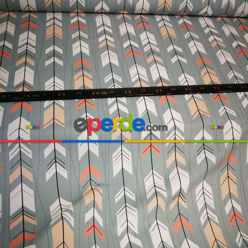 Pop Art Fon Perde K395 P - Kumaşı Kalındır Duck Bezi Değildir.- Beyaz-Bej-Pembe-Çok Renkli-Gül Pembe