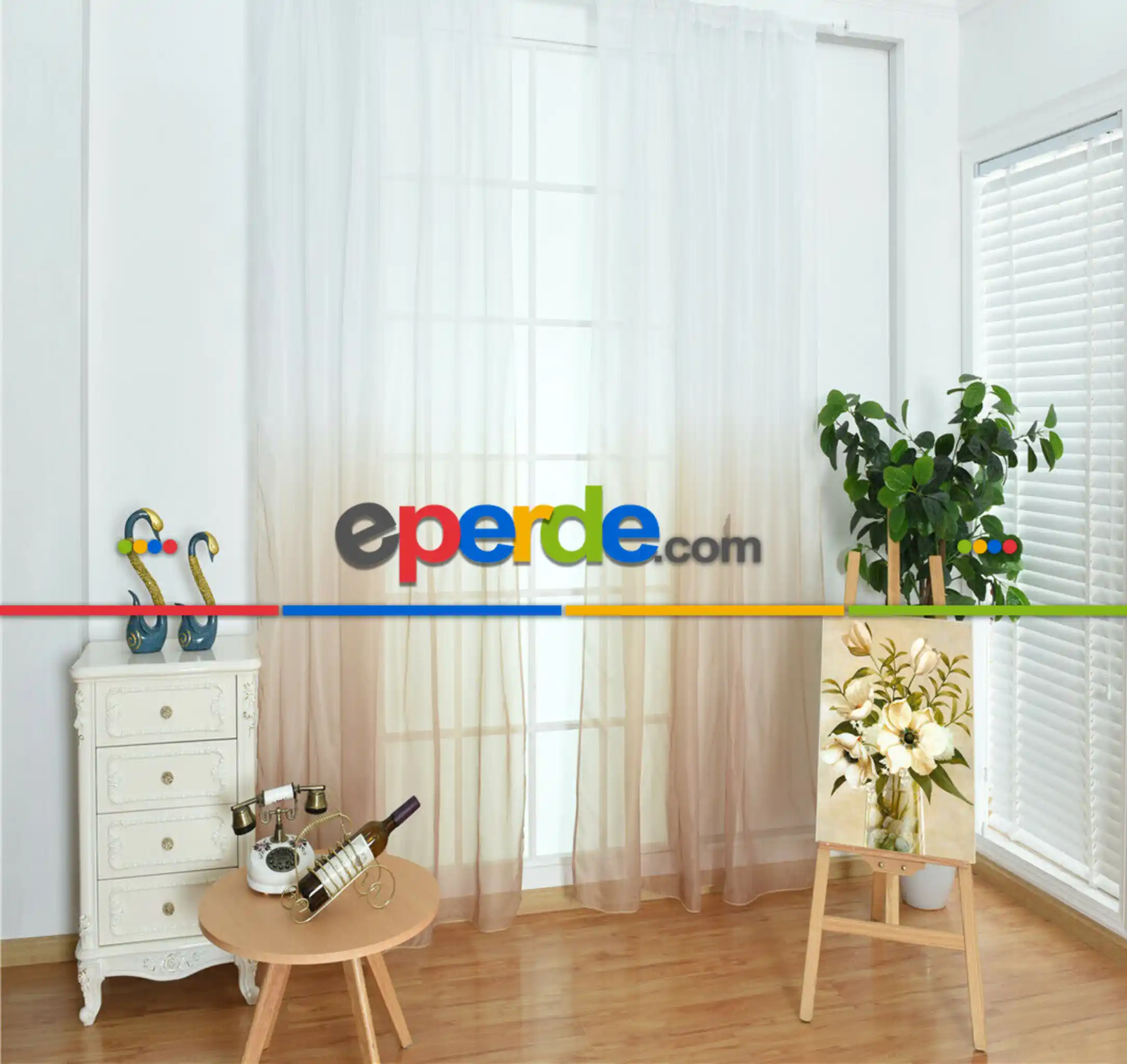 Renkli Tül Pastel Renk Tül Tasarım Yeni Trend Bej Tül