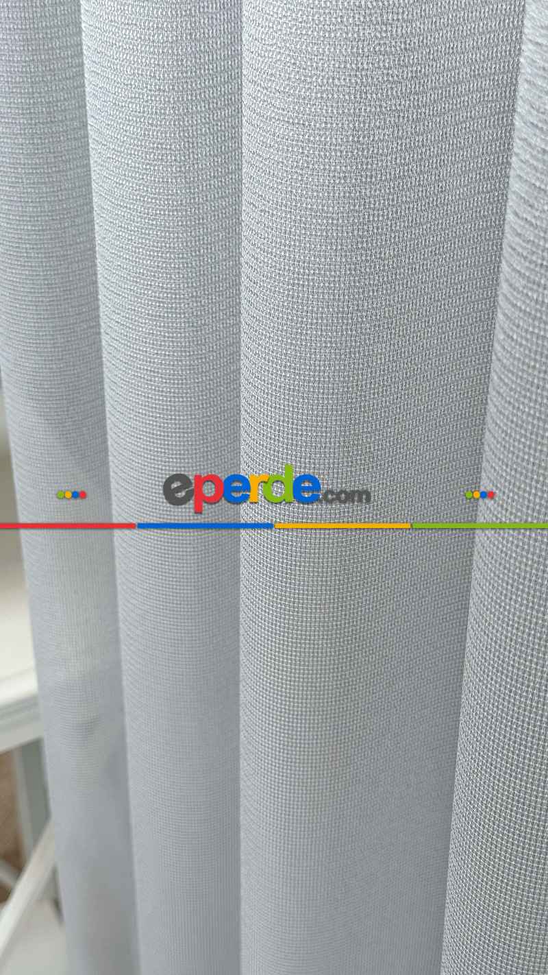 Amerikan Pile Tül Perde (opsiyonel), 6 Farklı Renk Seçeneği, S Pile Seçenekli Ağır Gramajlı Premium Seri Kurşunlu Tül